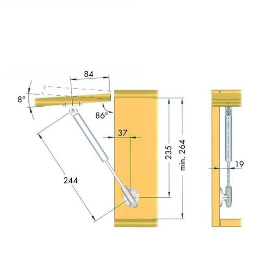 Livenza 45N with brake