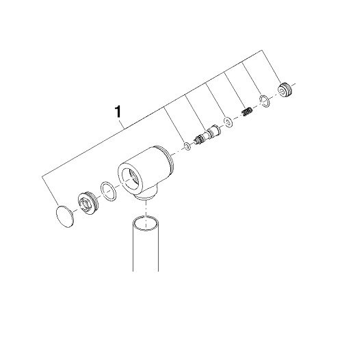 Dornbracht 12863970-00 Douchekop chroom