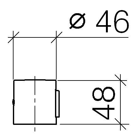 Dornbracht 11430979-00 Stopkraan chroom