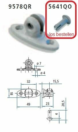 Stabilus 9578QR attachment