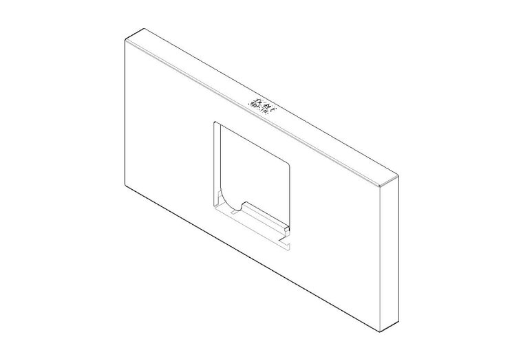 Dornbracht 092779009-00 Rozet chroom