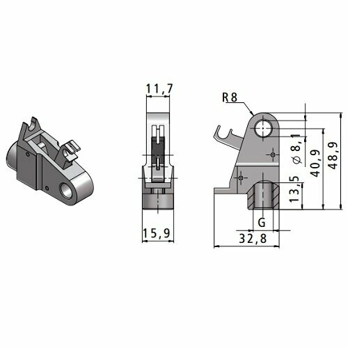 Stabilus 006837 M10x1