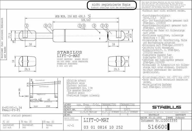 Stabilus 516600