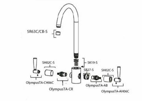 Franke Olympus 115.0081.334 onderdelen