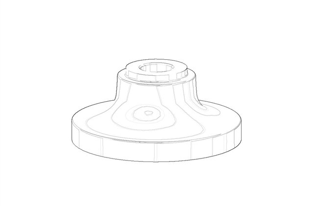 Dornbracht 092795001-00 Rosette chrom