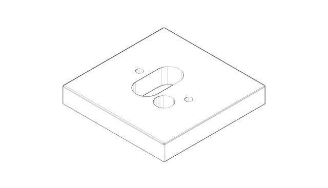 Dornbracht 092767013-00 Rosette chrom