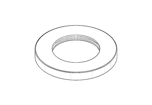 Dornbracht 092762011-00 Rosette chrom