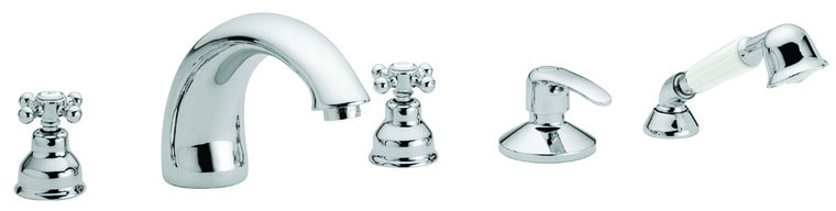 baignoire 5 trous chrome ALTO