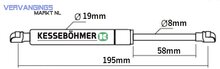 Kessebohmer 250N gas spring Lift o mat