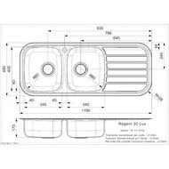 Reginox R27691 Regent 30 RVS