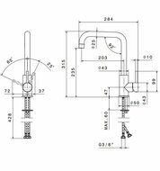 Newform Keukenkraan Real 63420 MK63420I